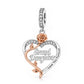 Pandora fitting Granddaughter Charm 925 Sterling Silver Rose Gold 