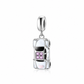 Pandora fitting Car Charm Pink & White 925 Sterling Silver