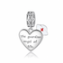 Pandora fitting Nurse Charm 925 Sterling Silver / CARER / NHS