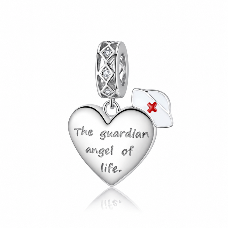 Pandora fitting Nurse Charm 925 Sterling Silver / CARER / NHS