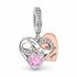 Pandora fitting Daughter In Law Charm 925 Sterling Silver & Rose Gold