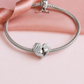 Mum & Daughter Charm 925 Sterling Silver