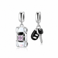 Pandora fitting Car and Car Keys Charms 925 Sterling Silver