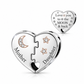 Pandora fitting Mum Mother & Daughter Charm 925 Sterling Silver - Love You to the Moon