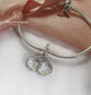 Handcuffs Charm Genuine 925 Sterling Silver
