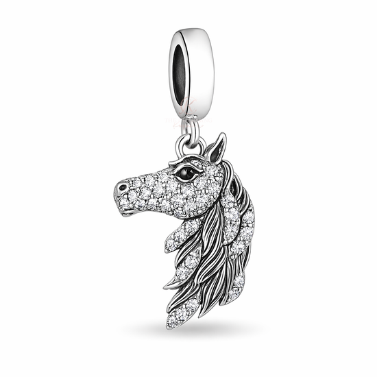 Pandora fitting Horse Charm 925 Sterling Silver