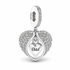 pandora fitting Dad Angel Wings Charm 925 Sterling Silver