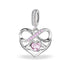 Pandora fitting Mum Mother & Daughter Dangle Charm 925 Sterling Silver