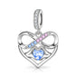 Pandora fitting Dad & Daughter Infinity Charm 925 Sterling Silver