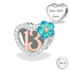 Engraved 13th Birthday Charm 925 Sterling Silver- Personalised ( FITS PANDORA BRACELETS )