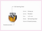 Bee & Honey Jar Charm 925 Sterling Silver