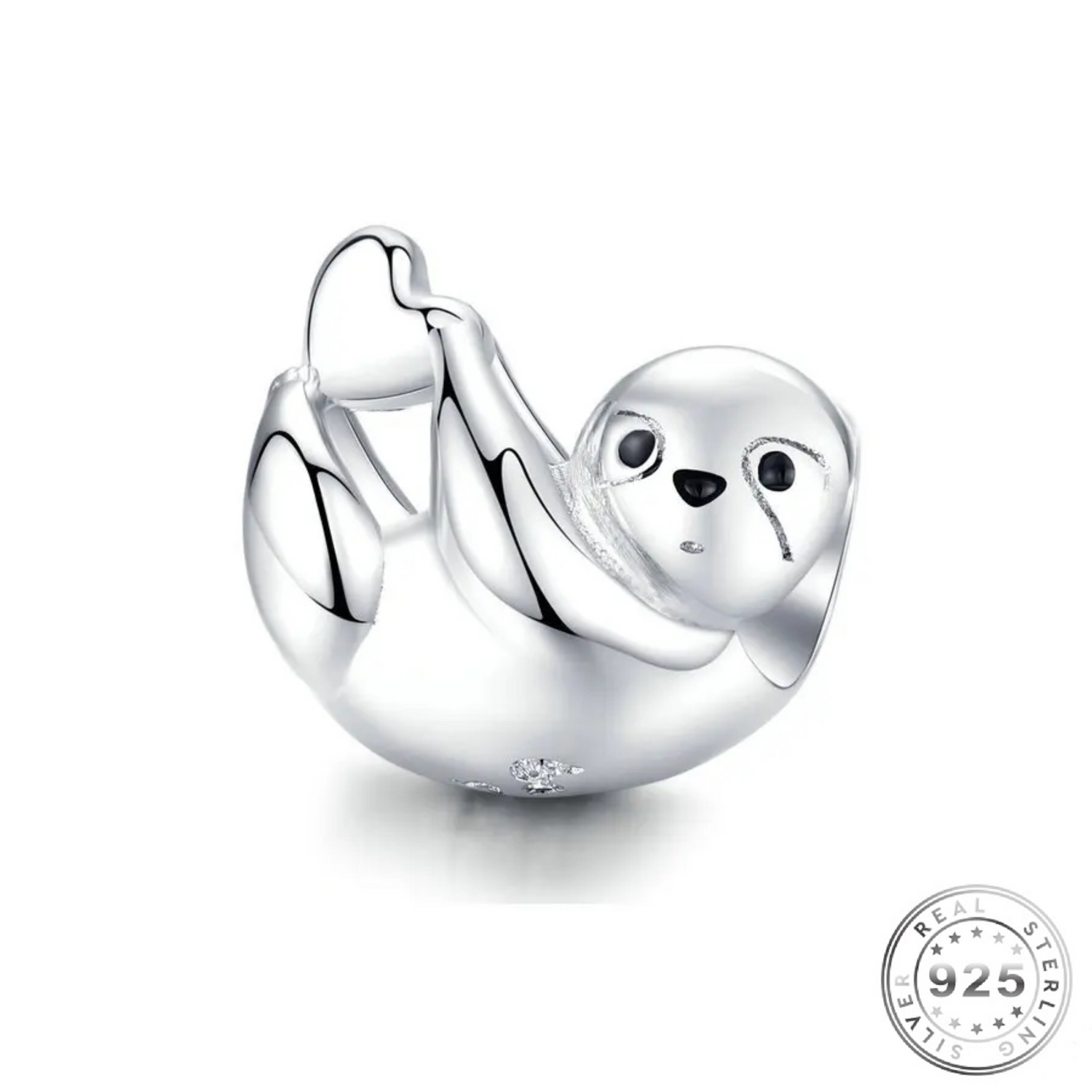 Sloth Charm 925 Sterling Silver ( fits pandora )