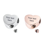 Engraved Ashes Charm Silver or Rose Gold fits Pandora