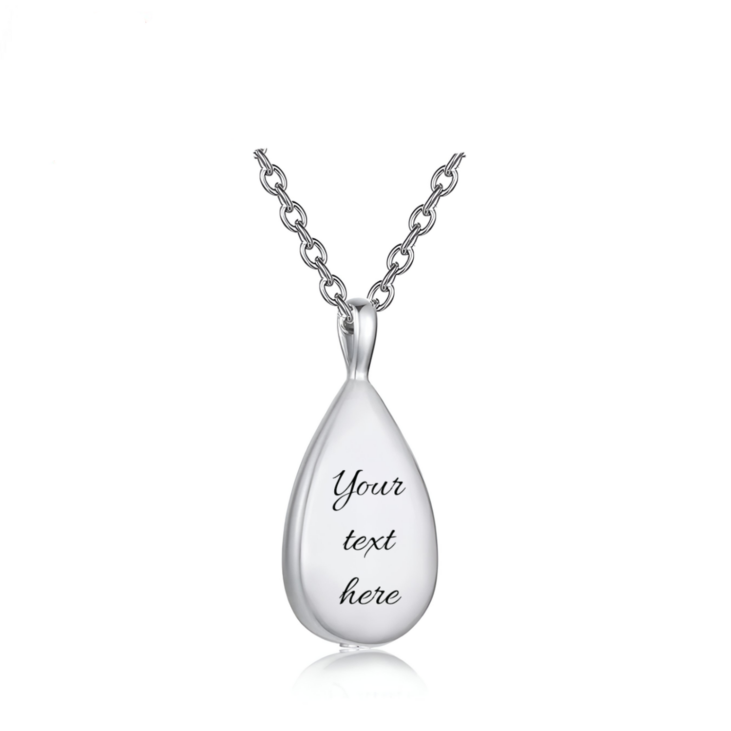 Silver 2025 urn pendant
