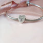 Bridesmaid OR Maid of Honour Heart Charm 925 Sterling Silver