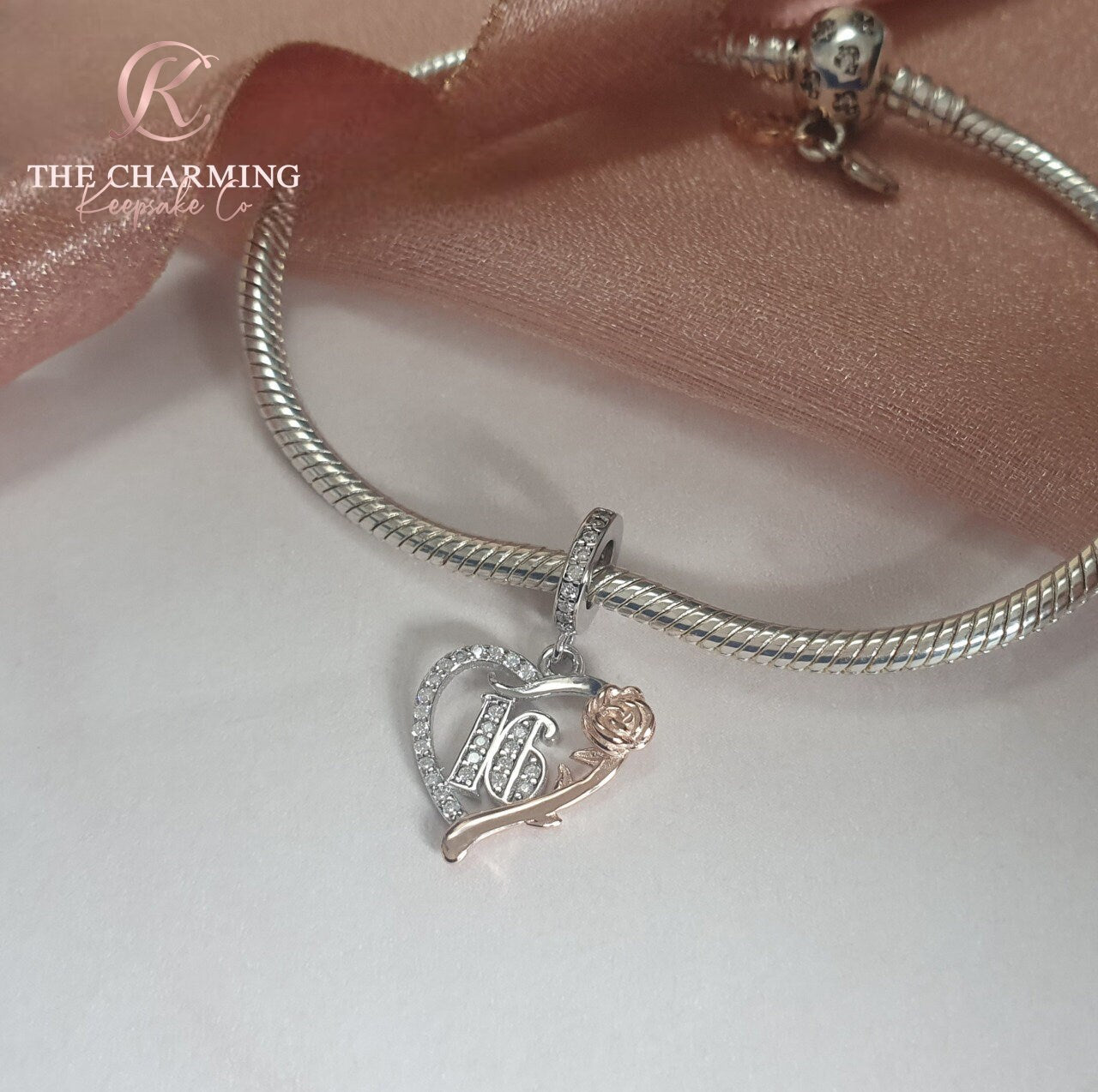 Number 18 Charm Sterling Silver | Kay