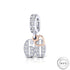 60th Birthday Charm 925 Sterling Silver fits pandora bracelets