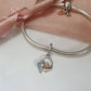Brother & Sister Forever Friends Charm 925 Sterling Silver
