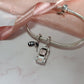 Car and Car Keys Charms 925 Sterling Silver