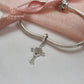 Cross Dangle Charm 925 Sterling Silver - With god all things are possible