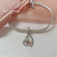 Daughter I Love You Charm 925 Sterling Silver - Mother & Daughter Charm
