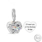 Cat / Dog Paw Memorial Charm 925 Sterling Silver - I&
