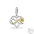 You are my Sunshine Sunflower Charm 925 Sterling Silver fits pandora