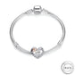 Wife Heart Charm Love You to the Moon & back 925 Sterling Silver