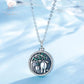 Engraved Cremation Ashes Elephant Necklace 925 Sterling Silver